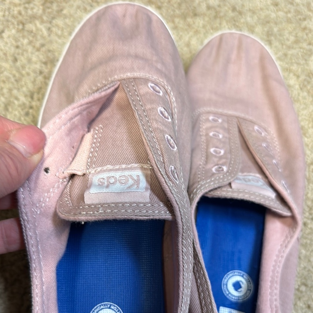 Keds Blush Canvas Slip-Ons - Picture 6 of 6